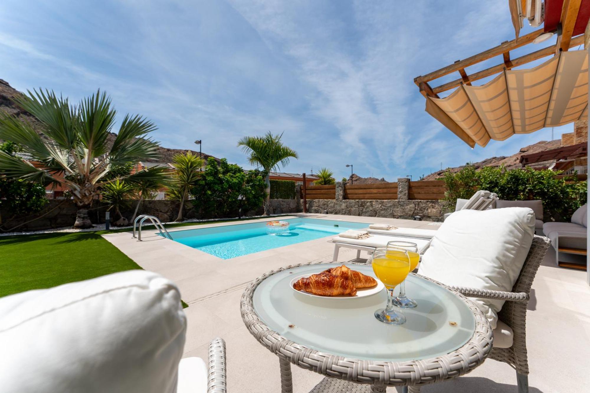 Villa Diana With Private Swimming Pool In Tauro Mogán Extérieur photo