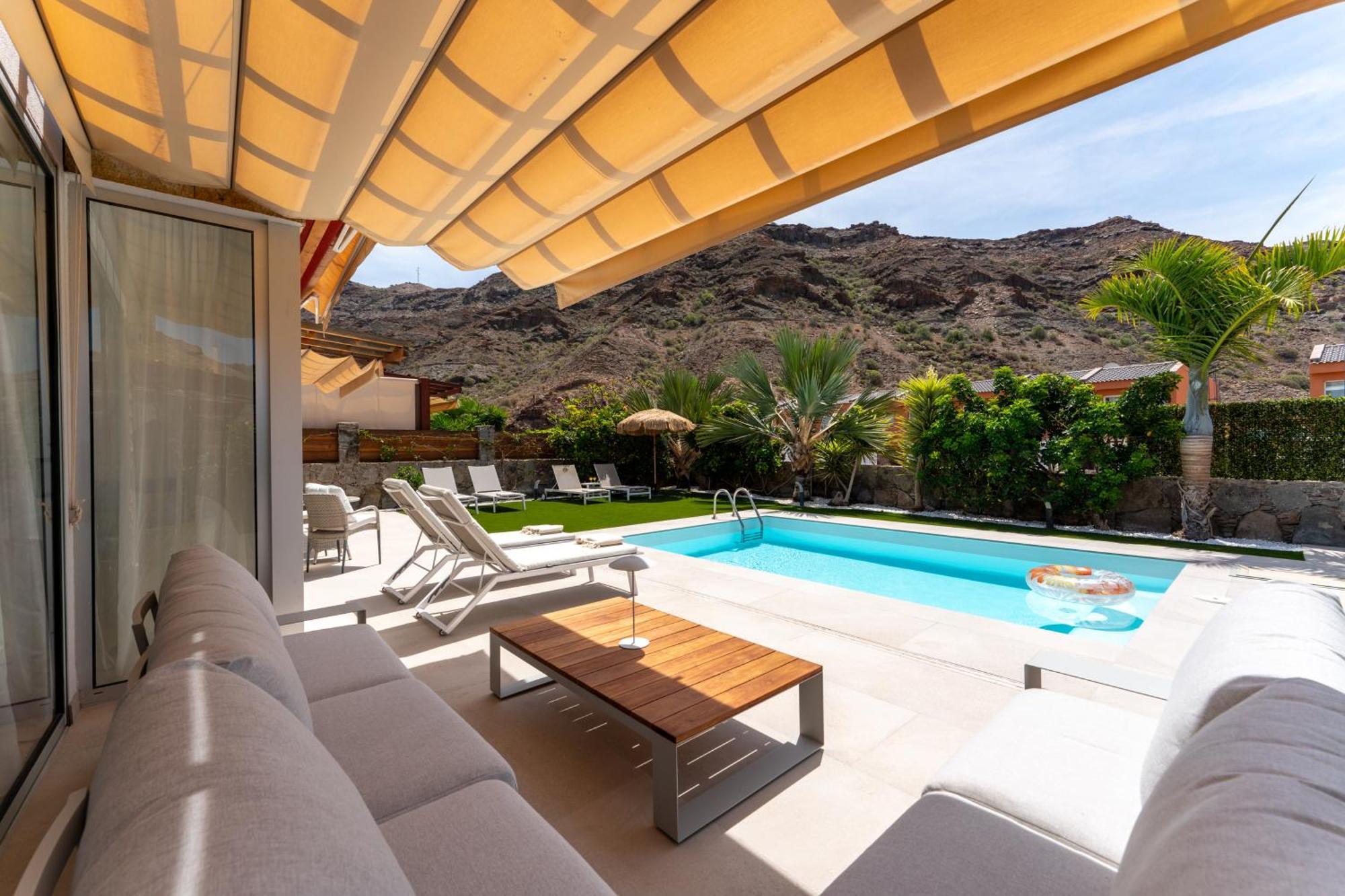 Villa Diana With Private Swimming Pool In Tauro Mogán Extérieur photo