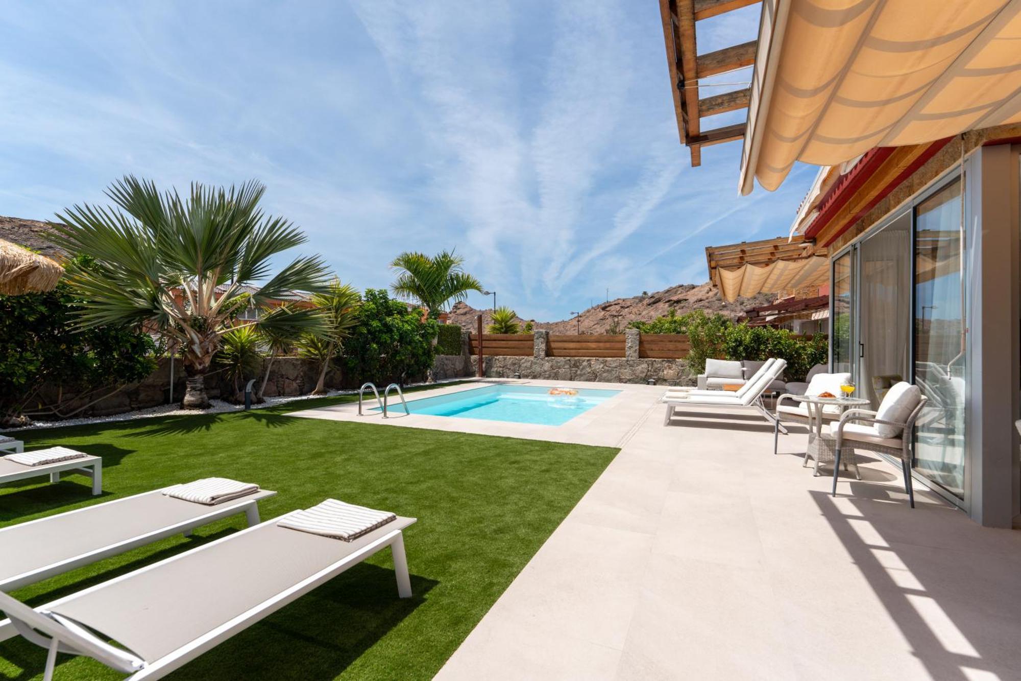 Villa Diana With Private Swimming Pool In Tauro Mogán Extérieur photo