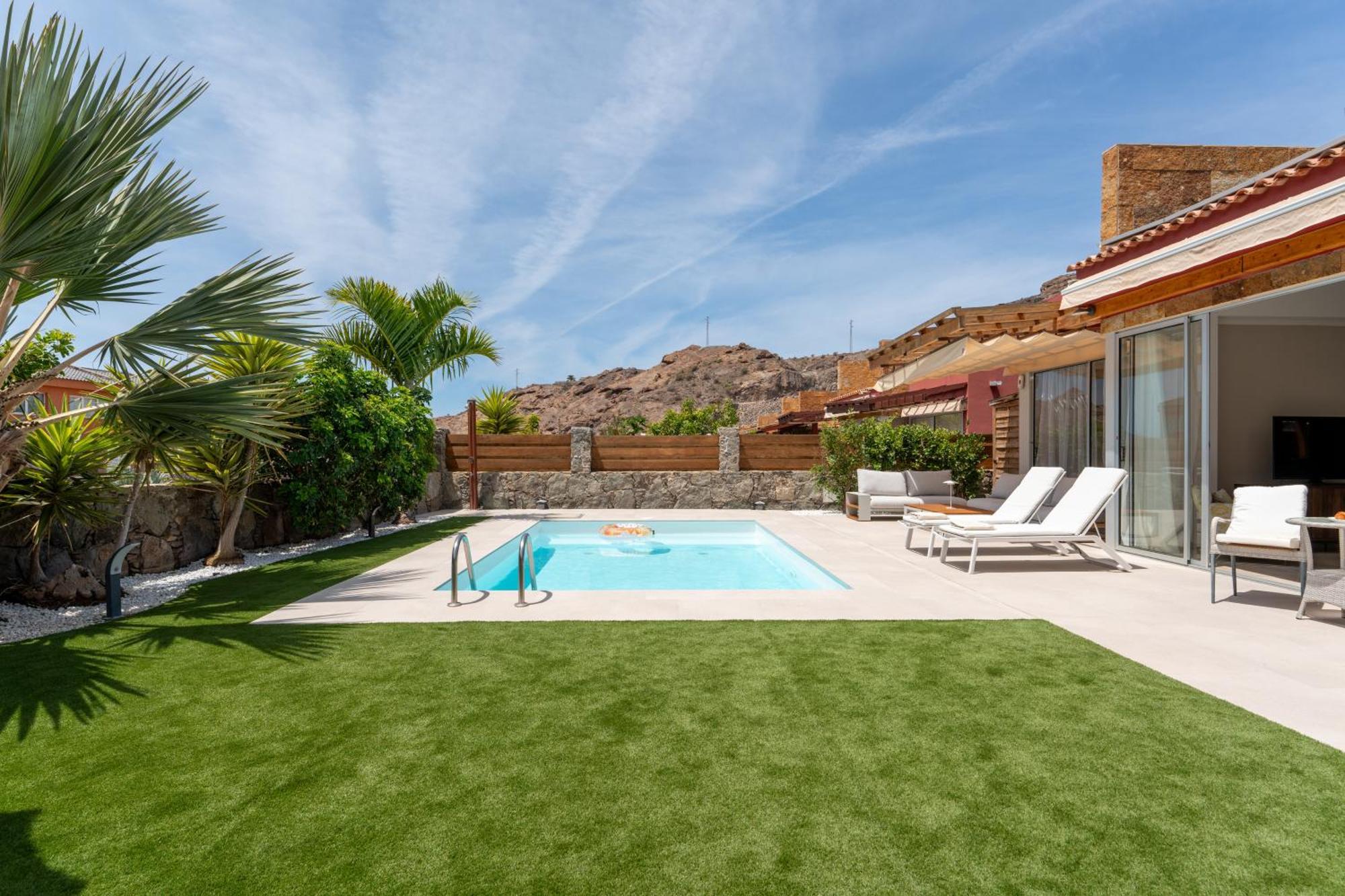 Villa Diana With Private Swimming Pool In Tauro Mogán Extérieur photo